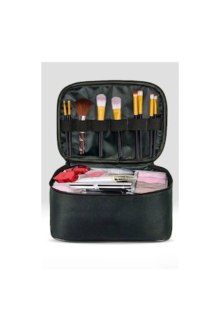 Woys Bags 2 Bölmeli Seyahat Makyaj Çantası