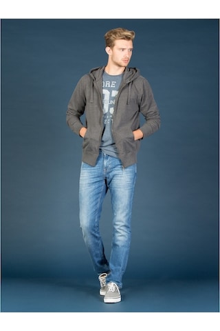 Colin's Regular Fit Kapişonlu Antrasit Erkek Sweatshirt CL1002717_q1.v1_ANM