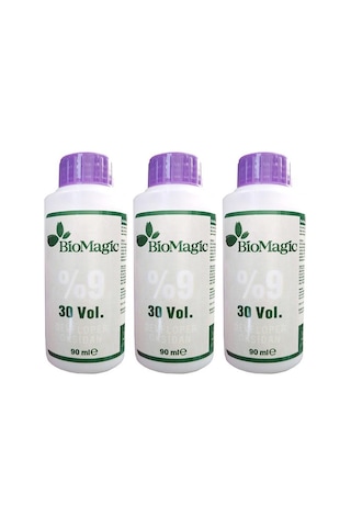 Biomagic Developer Peroksit - Oksidan 30 Volüm (%9) 90 Ml. 3 Adet
