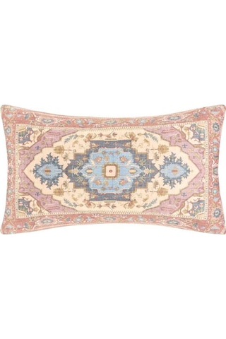 Evidea Soft Etnik Desenli Kırlent - Renkli - 30x50 Cm renkli