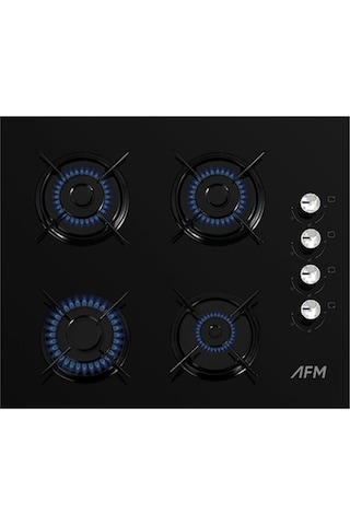 Afm Tech Black Turmalin Plus FM7600B-FM2200B-FM3400B 3'lü Kumandalı Cam Ankastre Set