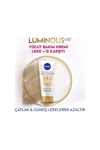 Nıvea Luminous630 Leke Ve İz Karşıtı Nemlendirici Vücut Bakım Kremi 200 Ml
