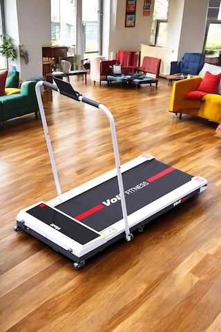 Voit Powerfit Uzaktan Kumandalı Koşu Bandı Katlanabilir Işıklı 12 KM Hız (Manuel Eğim Ayarlı)