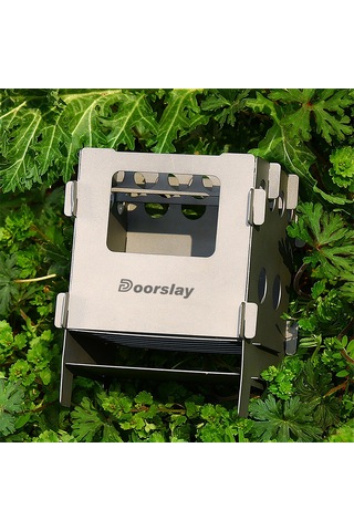 Skycity Ti Malzeme Ultra Hafif Çalışır Kamp Ocağı - Folding, Taşınabilir, Outdoor Aktivitelere İdeal 126g Çok Renkli