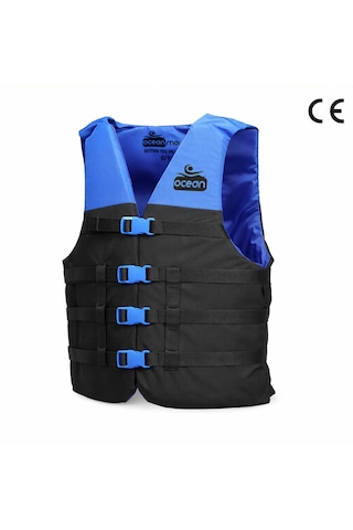 Ocean Can Yeleği 30 Newton Yüzdürme Yardımcısı 6-12 Yaş Mavi