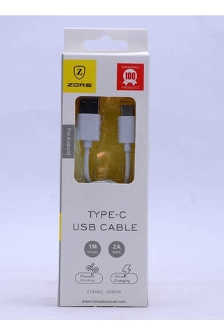 Zore Gold Type-C Usb Kablo Z-04 (511000042)