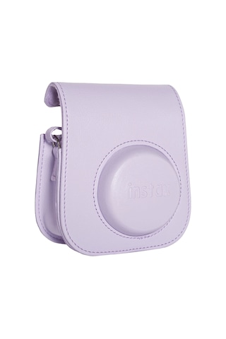 Instax Mini 12 Lila Deri Çanta