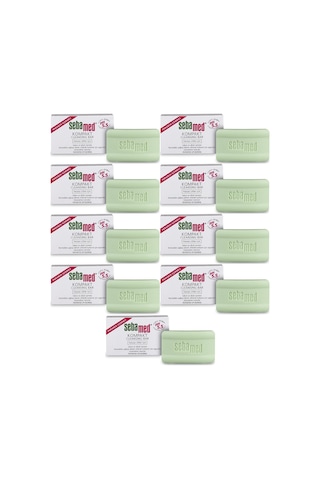 Sebamed Sabun Kompakt Hassas Cilt 100gr 9 Lu Set