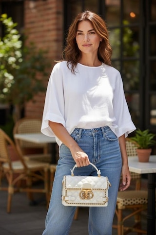 Guja C1009 İthal Fashion Kadın El Ve Çapraz Çanta Beyaz