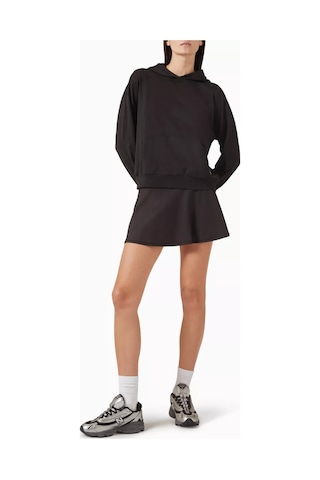 Vuori Esnek Örgülü Baseline Mini Etek, Atletik & Modern Siyah