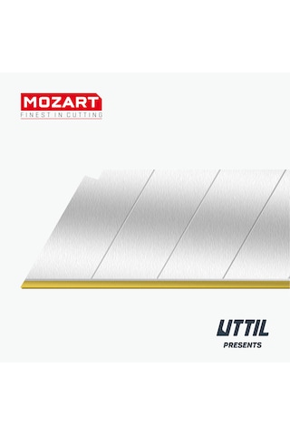 Mozart Blades 90180.051 Tin Kaplama 18mm Kır-at 100 Adet Y. Bıçak