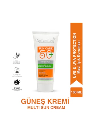 Multi Sun Güneş Kremi +50 Spf Yüksek Koruma