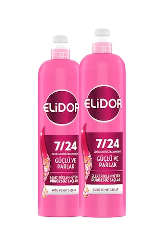 Elidor 7/24 Şekillendirici Bakım Kremi Güçlü Ve Parlak 240 Ml X2