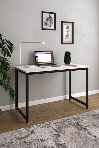 Çalışma Masası Bilgisayar Masası Ofis Masası 60 X 120 Cm - Beyaz