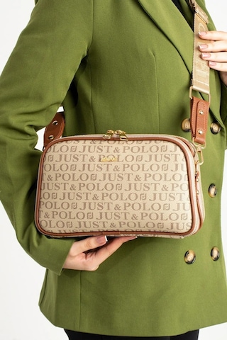 Just Polo Günlük Kombinlere Uygun Kadın Omuz Çantası 440113mh Kum Taba