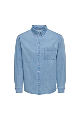 Only & Sons Onsorson Regular Yfm Dnm Shırt Noos Erkek Mavi Gömlek - 22036600