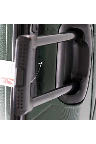 Yefa Dayanıklı Unisex 4 Tekerlekli Plastik Kabin Boy Valiz