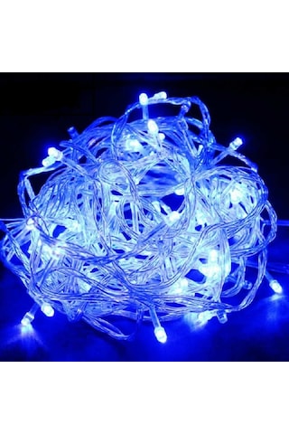 Mavi Led Işık 10 Metre 100 Led Dekor Led Işık