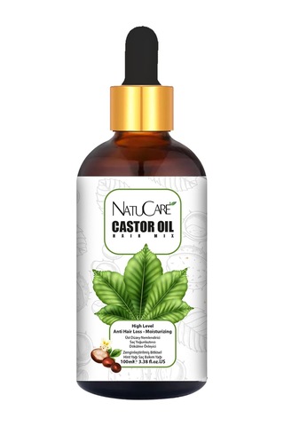 Natucare Üst Düzey Onarıcı Ve Yoğun Nemlendirici Castor Hint Saç Bakım Yağı 100ml
