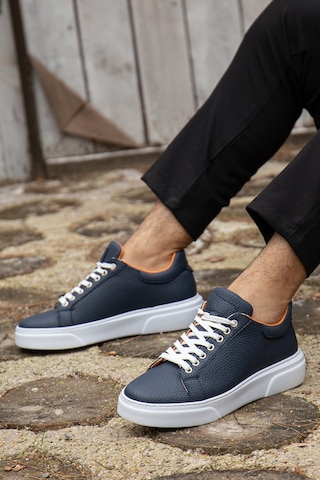 D0906 Günlük Ortopedik Erkek Casual Ayakkabı Lacivert