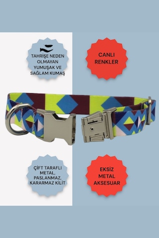 Caramelos Köpek Tasması-küçük Irk Ve Orta Irk İsimli Tasma 06
