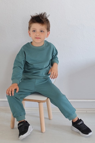 Babywom Basic Mevsimlik Eşofman Takımı- Petrol Mavi