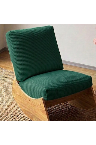 Comfort Sallanır Koltuk Tv Koltuğu Sallanan Berjer Sandalye Zümrüt Yeşili