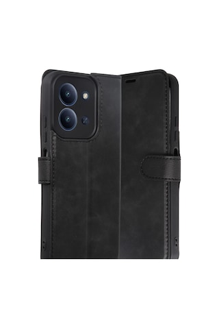 Storeşahin Redmi 15c 4g Trend S Plus Kapaklı Kılıf - Siyah Shn0720