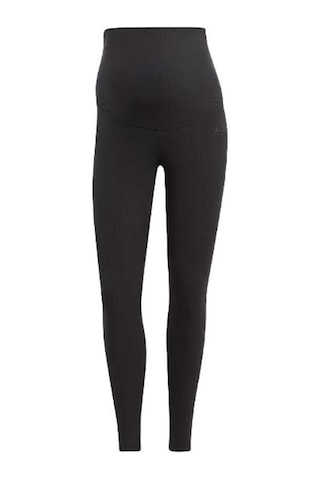 Adidas Ribbed High-waist 7/8 Kadın Tayt Ip2286 Siyah-siyah Siyah