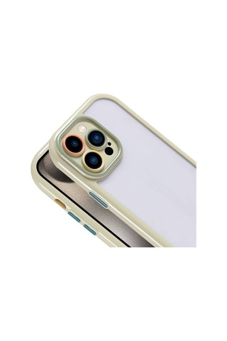 Apple İphone 15 Pro Uyumlu Renkli Tasarımlı Kamera Korumalı Lüx Silikon Kılıf