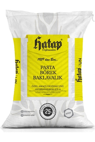 Hatap Pasta Börek ve Baklavalık Un 25 KG