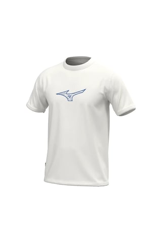 Mizuno Athletics Rb T-erkek Tişört Beyaz Çok Renkli