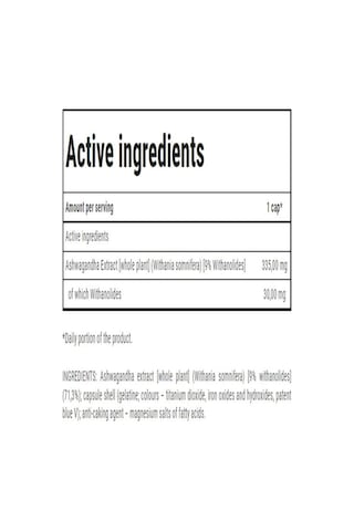 Trec Nutrıtıon Ashwa/gandha Max 335 Mg / 60 Caps