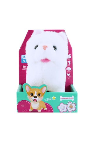 Yürüyen Peluş Sevimli Kedi Çok Renkli