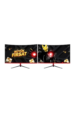 Ramtech RG540-1080 M165 Duo i5-4570 16 GB 480 GB SSD RX550 23.6" Dual Masaüstü Oyuncu Bilgisayarı