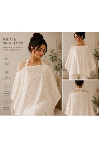 Emzirme Önlügü Poplin Kumaş