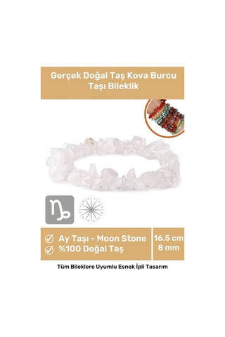 Enenstyle Fashıon Boutıqueunisex Oğlak Burcu Enerjisini Yükselten Doğal Taş Bileklik Oğlak Burçları Için Burç Taşı Bileklik Çok Renkli Çok Renkli