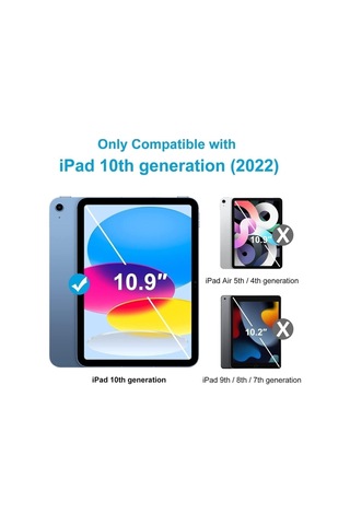 Apple Ipad 10. Nesil 10.9 2022 Ekran Koruyucu Kağıt Hisli Özel Çizim Paperlike Mat Nano Ekran Koruma