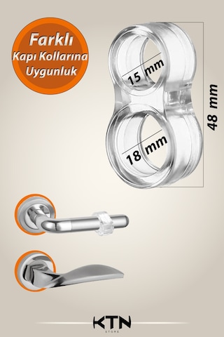 Silikon Kapı Stoperi 1 Adet Duvar Koruma Aparatı Çarpma Önleyici Elastik Kapı Kolu Stoperi