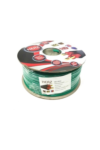 Herz Rg6U4 Full Hd 4K Uydu Anten Kablosu 100Metre Yeşil