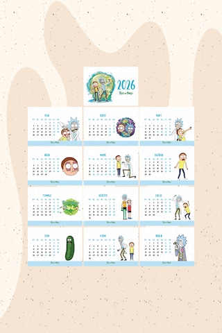 Rick Tasarım 2026 Masa Takvimi