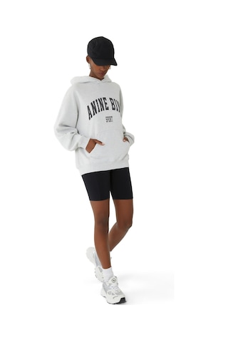 Anine Bing Oversized Pamuklu Sweatshirt Gri Ürün Kodu 013390