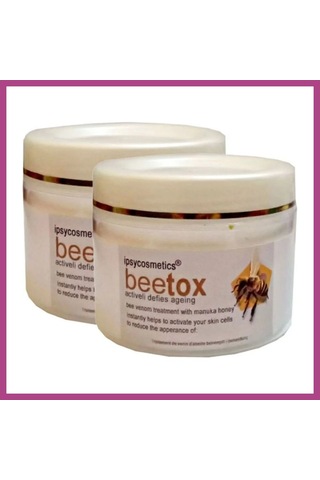 Gees Global Süper Ipsycosmetics Beetox Doğal Arı Özü - Yüz Cilt Dekolte Boyun Kremi 100 Ml X 2 Adet Gbzs