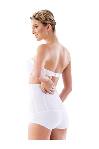 Emay Bayan Balenli Mideli Lazer Slip Korse 2824