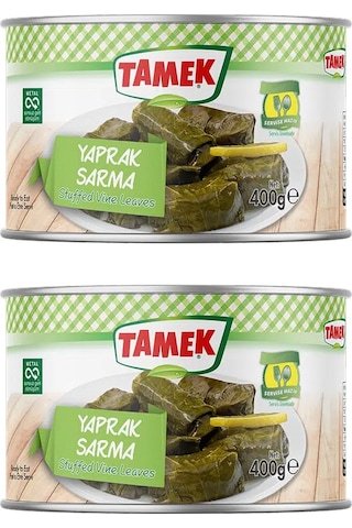 Tamek Yaprak Sarma 400 Gr X 2 Adet