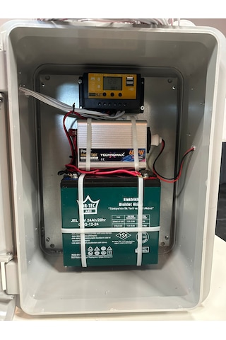 24ah Jel Akülü Taşınabilir Güneş Enerji Sistemi 600w İnvertörlü Hobi Bahçesi Konteyner Dağ Evi Solar Set