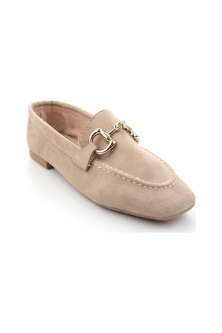 Bej Kadın Loafer Ayakkabı K01360060072