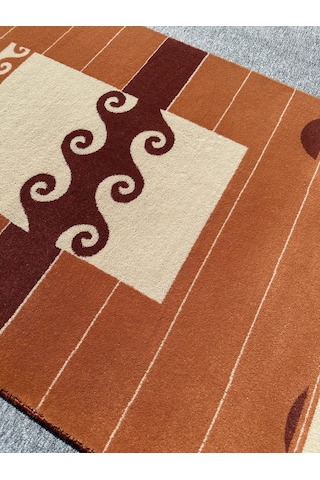Saray Halı İgnis 1725 100x300 Terra 3 Metre Sık Dokuma Yolluk