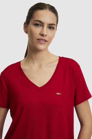 U.S. Polo Assn. U.s. Polo Assn. Kadın Kırmızı Tişört Basic 50323448-vr171 Basıc Kırmızı