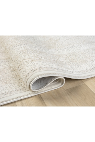 Mariesse Home Artes Serisi Bambu Dokulu Modern Sık Dokuma Makine Halısı Smart 12005 Bej